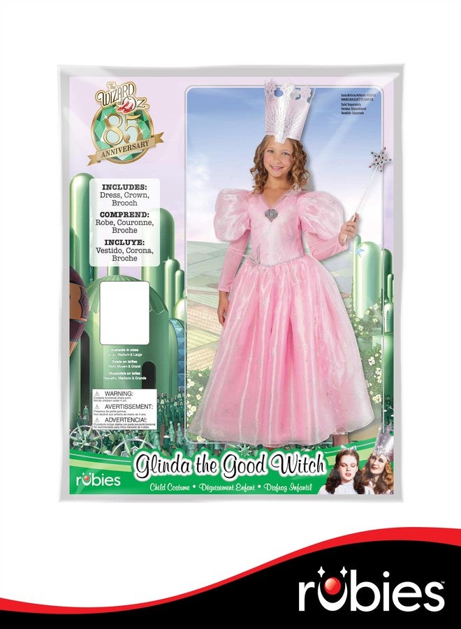 Rubies The Wizard of Oz: Glinda Costume for Kids, Girl's Large - Image 4